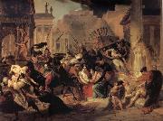 Genseric-s Invasion of Rome Karl Briullov